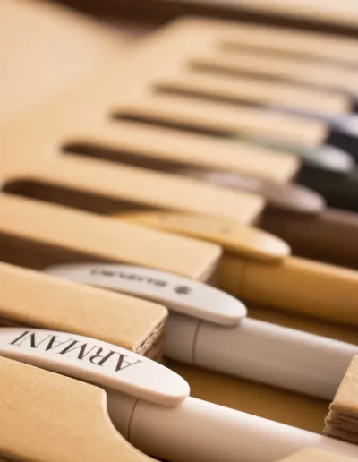 Penne professionali personalizzate ideali per gadget aziendali, per una scrittura lineare e precisa